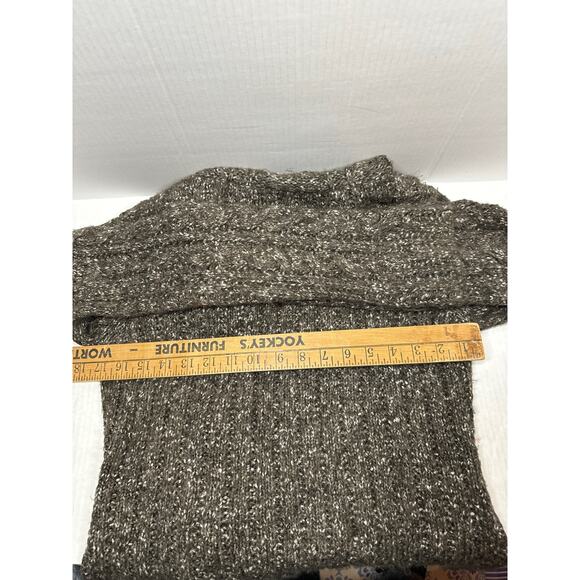 Mercer & Madison Boho Style Cardigan Green Shawl Collar Single Button Women Sz M - Picture 4 of 4